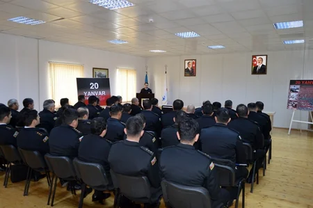 Azərbaycan Ordusunda 20 Yanvar şəhidlərinin xatirəsi anılıb - VİDEO