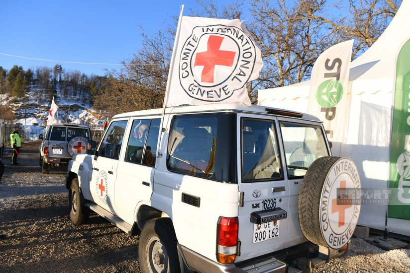 На дороге Ханкенди-Лачын созданы условия для проезда автомобилей МККК