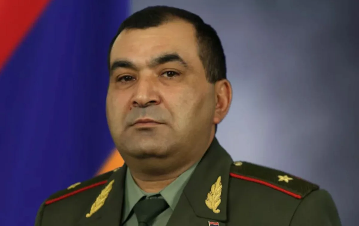 Lieutenant-general who made fun of Pashinyan dismissed in Armenia