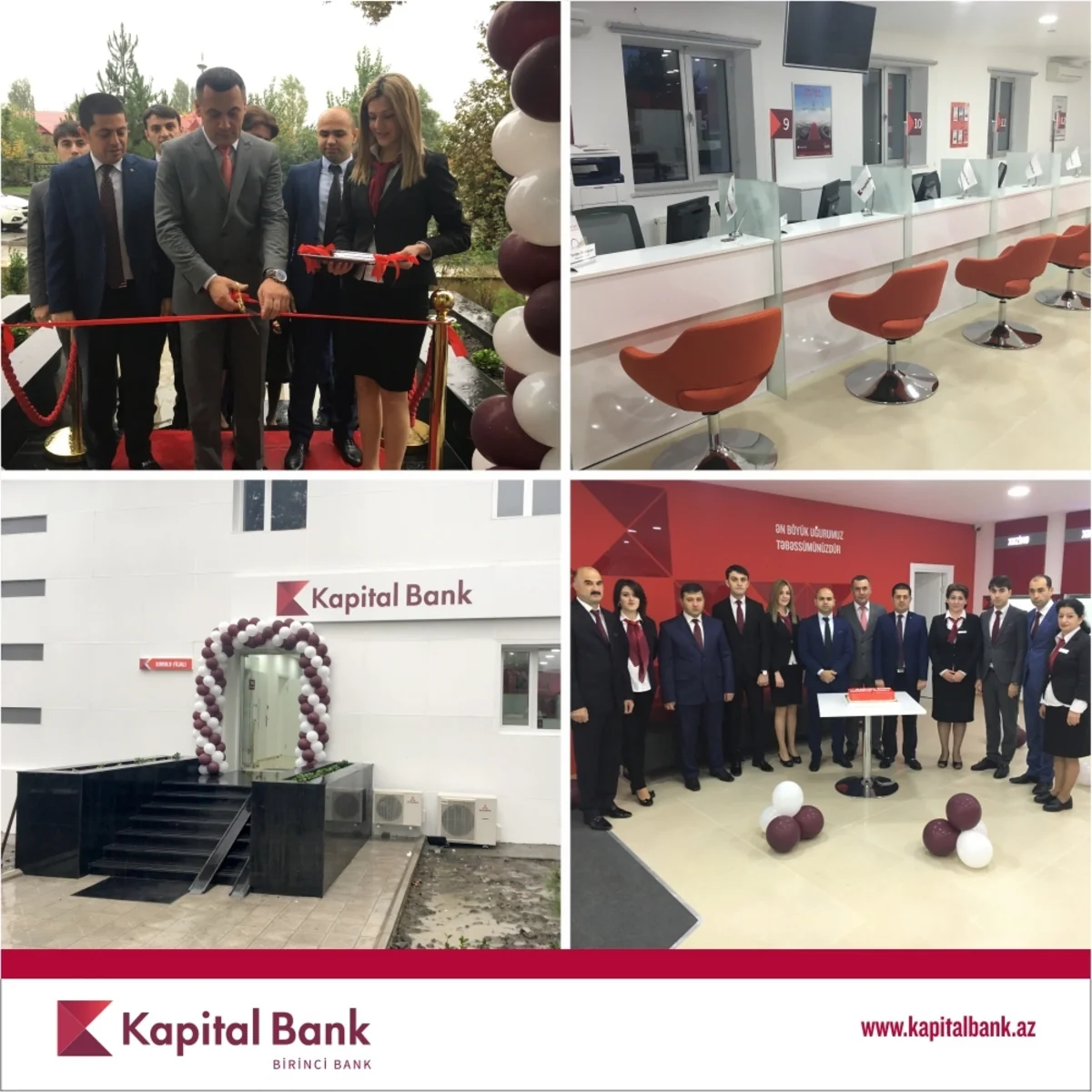 Kapital Bank открыл обновленный филиал в Габале