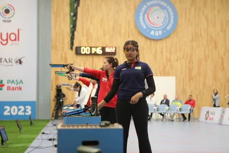 8 il əvvəl Azərbaycanda Avropa çempionu olan idmançı bu gün də dünya kubokunda qızıl medal qazanıb