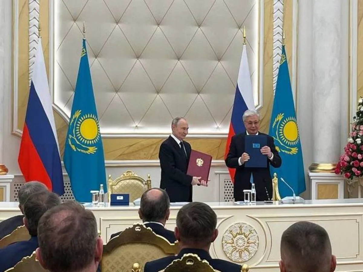 Tokayev və Putin yeni dünya nizamı şəraitində strateji əməkdaşlığı dərinləşdirmək barədə razılığa gəlib