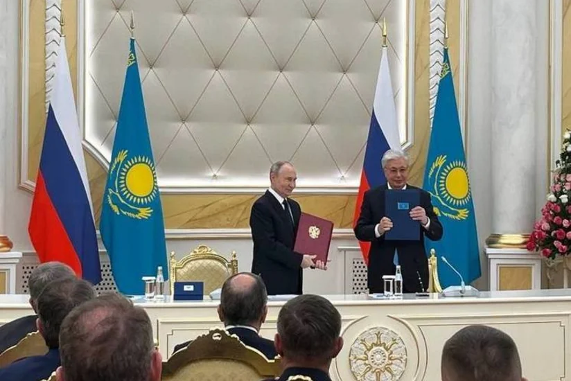 Tokayev və Putin yeni dünya nizamı şəraitində strateji əməkdaşlığı dərinləşdirmək barədə razılığa gəlib