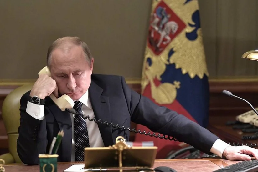 Президент России провел переговоры с лидерами Франции и Германии