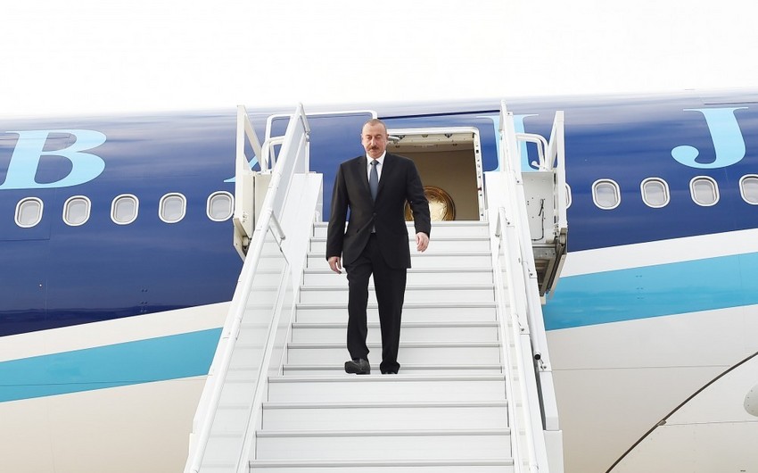 Prezident İlham Əliyevin Xorvatiyaya rəsmi səfəri başlayıb