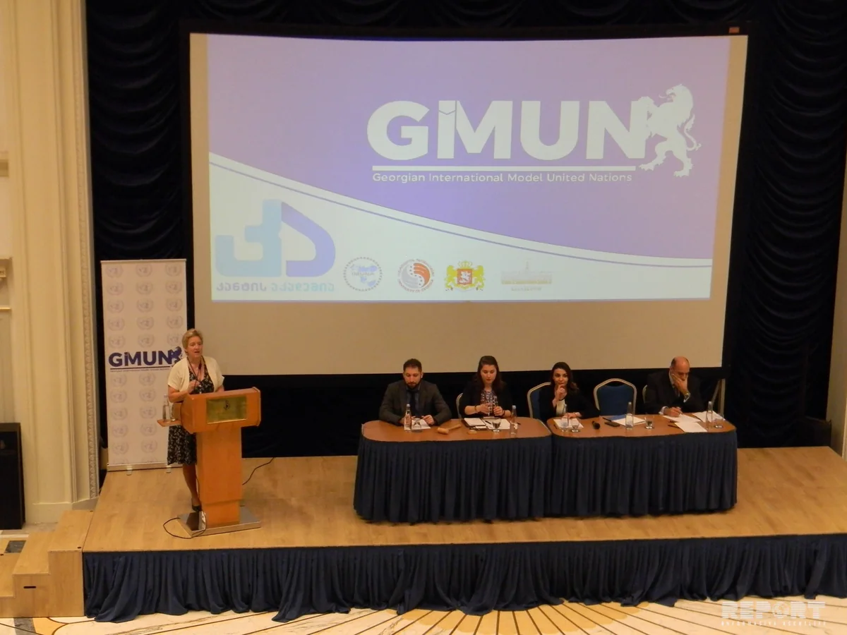 Azərbaycanlı gənclər Tbilisidə BMT-nin model konfransında iştirak edir