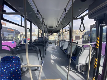 Bakıda daha bir marşrut xəttində yeni avtobuslar