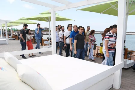 ​Организован пресс-тур в Центр отдыха Dalğa Beach-Aqua Park - ФОТОРЕПОРТАЖ