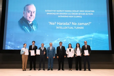 Heydər Əliyevin xatirəsinə həsr olunmuş “Nə? Harada? Nə zaman?” oyununun finalı keçirilib