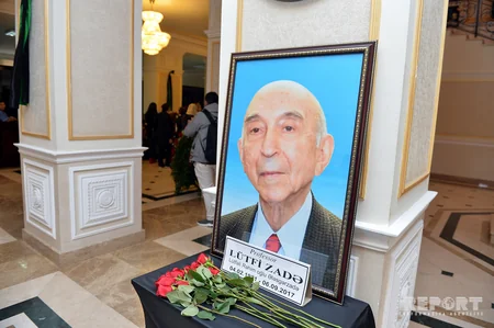 Lütfi Zadə ilə vida mərasimi başa çatıb - YENİLƏNİB-3