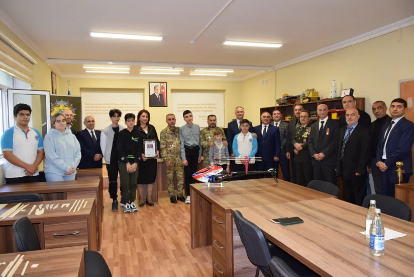 Müdafiə Sənayesi Nazirliyinin təşəbbüsü ilə liseydə yeni sinif açılıb