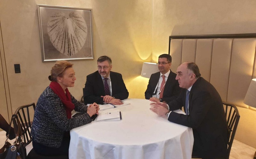 Elmar Məmmədyarov xorvatiyalı həmkarı ilə görüşüb