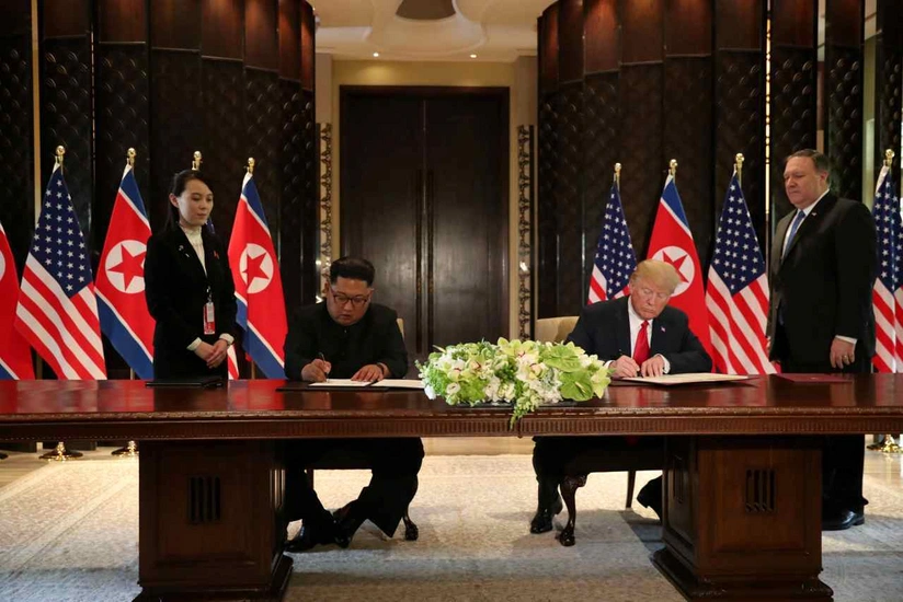Kim Jong UN not accept organizers’ pen for signing document