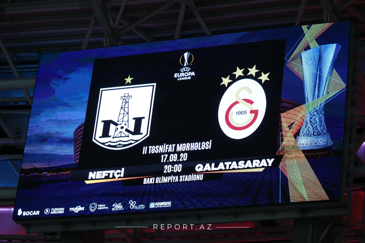 Neftçi Qalatasarayla oyun öncəsi son məşqə çıxdı
