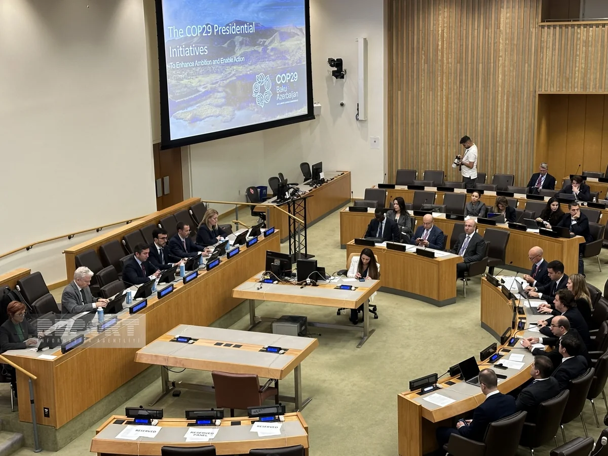 High-level event on COP29 global initiatives held at UN