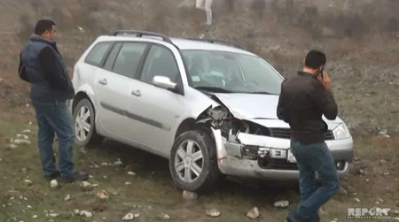 Ucarda dumanlı hava şəraiti qəzaya səbəb olub - FOTO - VİDEO