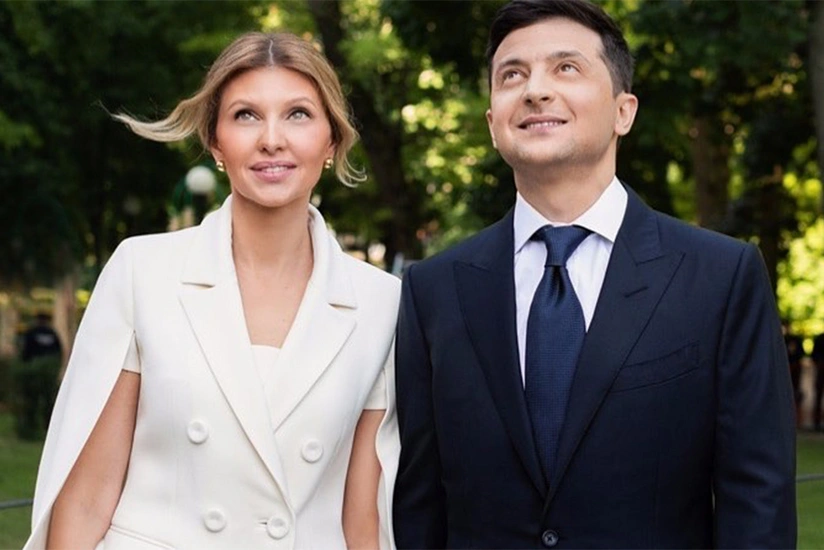 Ukraynanın birinci xanımı koronavirusdan sağaldı