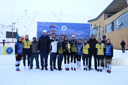 Qar voleybolu üzrə Azərbaycan çempionatının mükafatçıları bəlli olub
