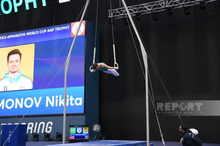 Azərbaycan gimnastı Dünya Kubokunun qalibi olub