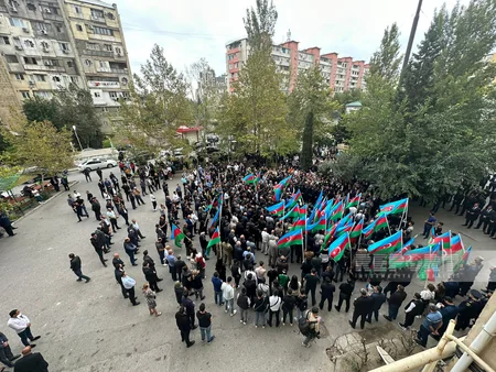 Erməni terroru nəticəsində həlak olan polis serjantı dəfn olunub - YENİLƏNİB-2