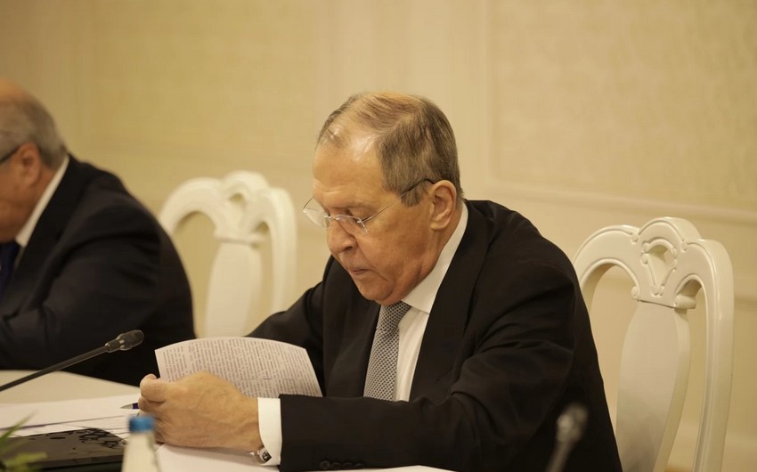Sergey Lavrov: ABŞ-la müxtəlif səviyyələrdə təmaslar davam edir