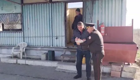 FHN yanğın təhlükəli yanacaqdoldurma məntəqəsinin fəaliyyətini dayandırıb