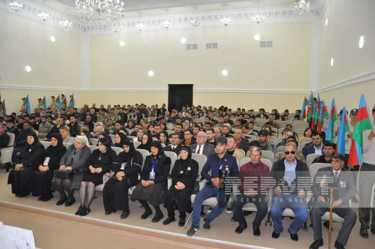 Saatlıda müharibə iştirakçılarına medallar təqdim olunub