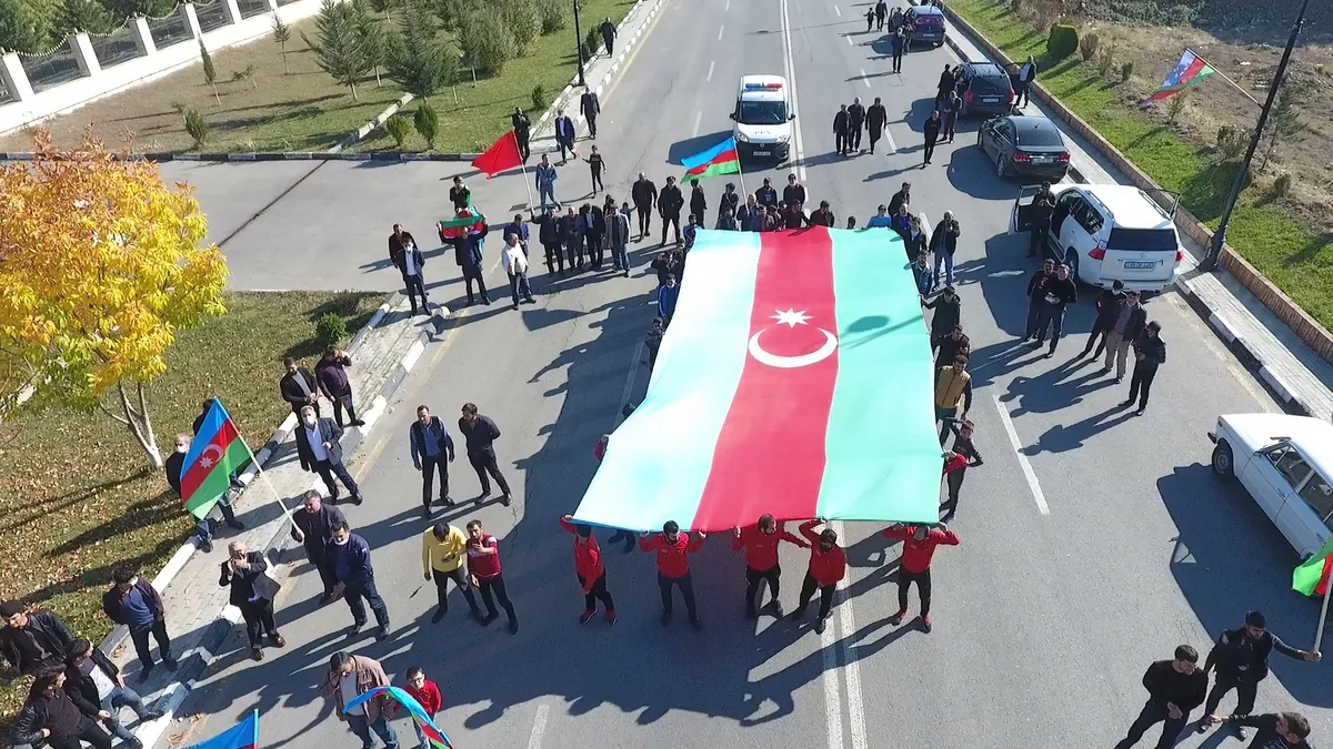 Ağsuda yeniyetmə və gənclər zəfər yürüşü keçiriblər