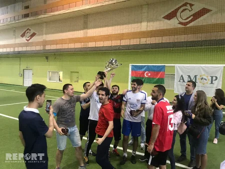 Moskvada Heydər Əliyev Kuboku uğrunda mini-futbol turniri keçirilib