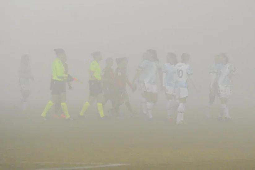 Ermənistan millisinin oyunu yarımçıq dayandırılıb