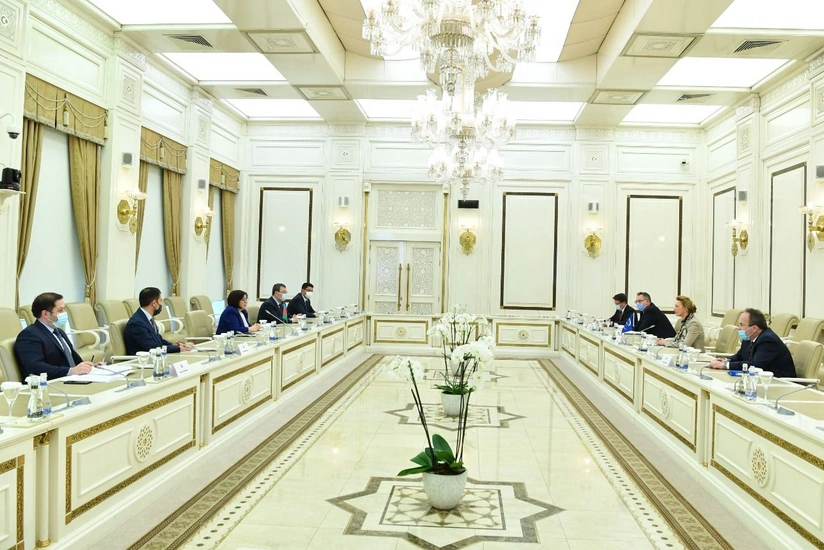 Sahibə Qafarova Avropa Şurasının Baş katibi ilə görüşüb