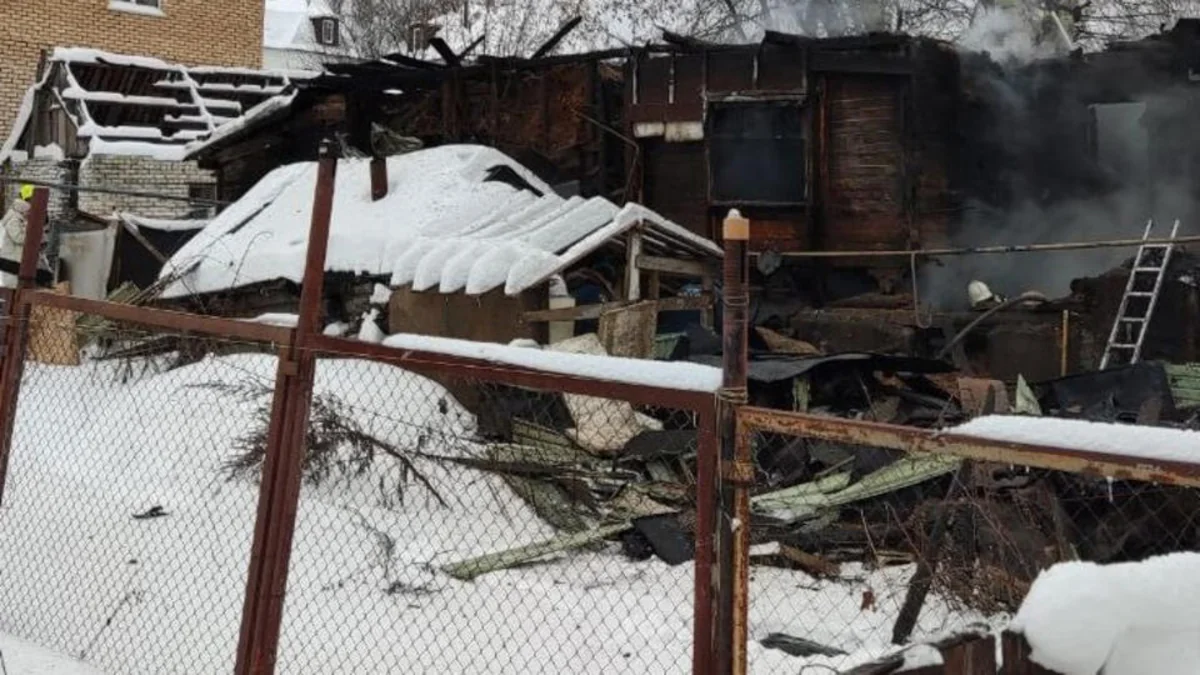 В Нижнем Новгороде два человека погибли при пожаре в доме