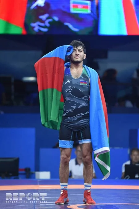Minsk 2019: Mahir Amiraslanov claims Azerbaijans first wrestling gold