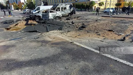 Kyiv after Russian missile attack – PHOTO REPORTAGE 