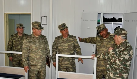 Bir qrup veteran cəbhə bölgəsinə səfər edib