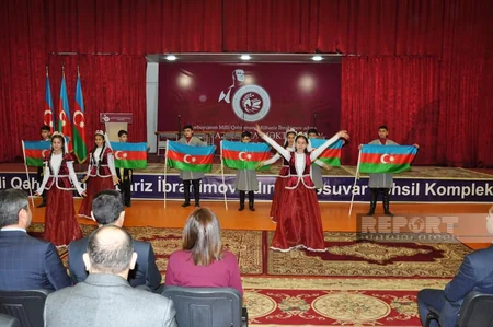 Mübariz İbrahimovun doğum günü adını daşıdığı liseydə qeyd edilib 