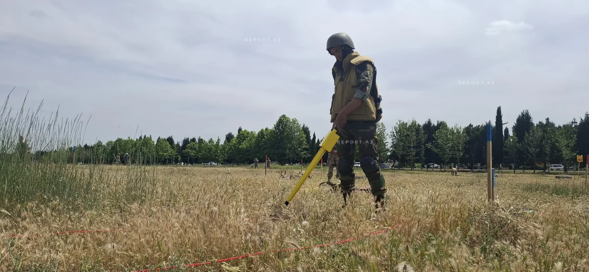 ANAMA Göygöldə humanitar minatəmizləmə fəaliyyətinə dair təlim keçirib