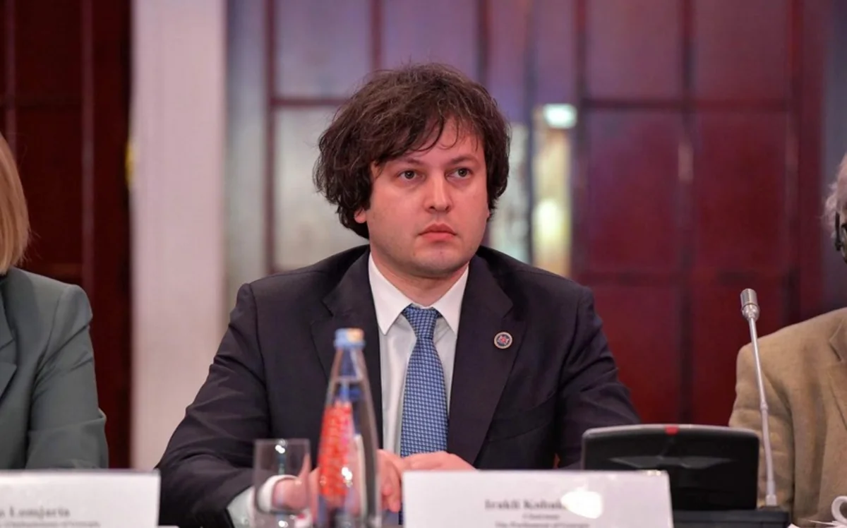 Kobaxidze: Aİ səfiri, danışıqların başlanması sənədini masaya qoyun, bu gün imzalayacağam