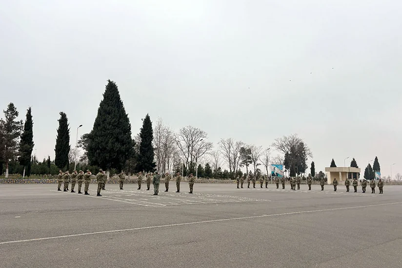 Hərbi vəzifəlilərin növbəti təlim toplanışı başlayıb