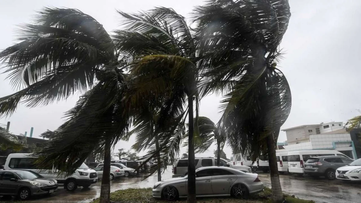 Kanadada qasırğa səbəbindən 60 min insan elektriksiz qalıb