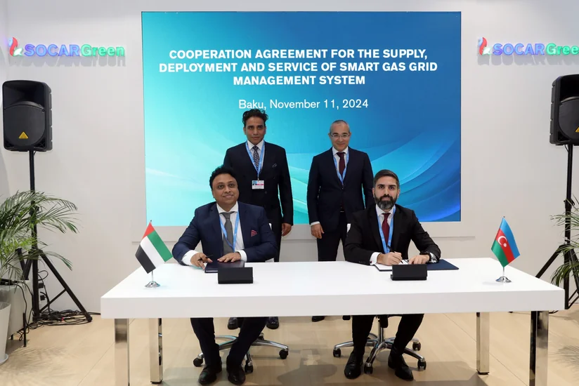 SOCAR и IntelliGrid подписали соглашение о внедрении системы управления умными газовыми сетями