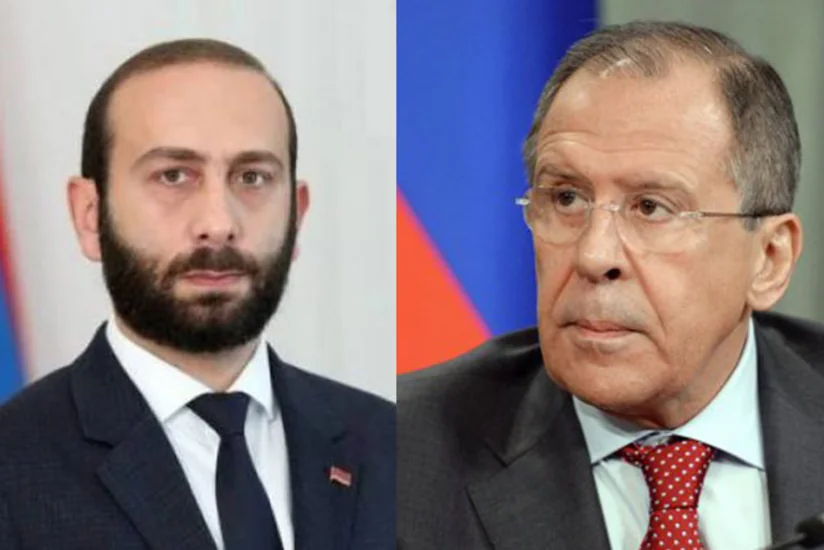 Armenian, Russian FMs discuss transfer of Karabakh minefield maps to Baku