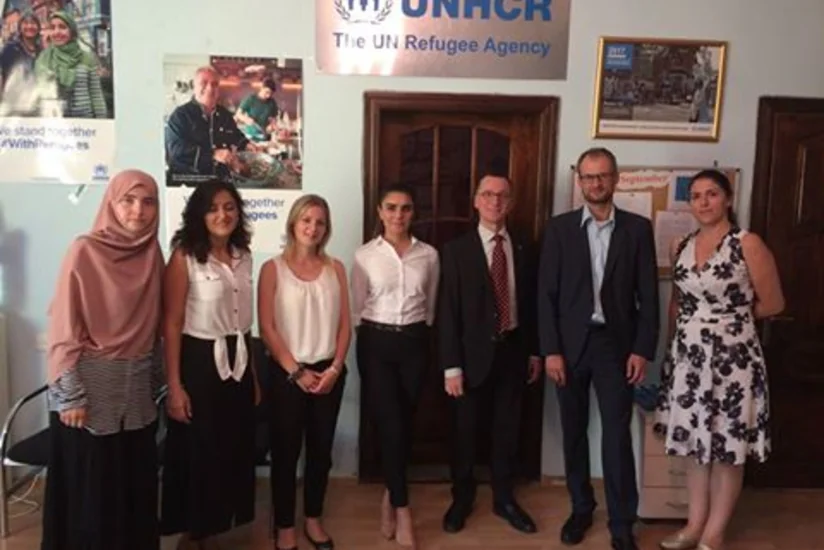 Swiss Ambassador promises to support refugee center in Baku