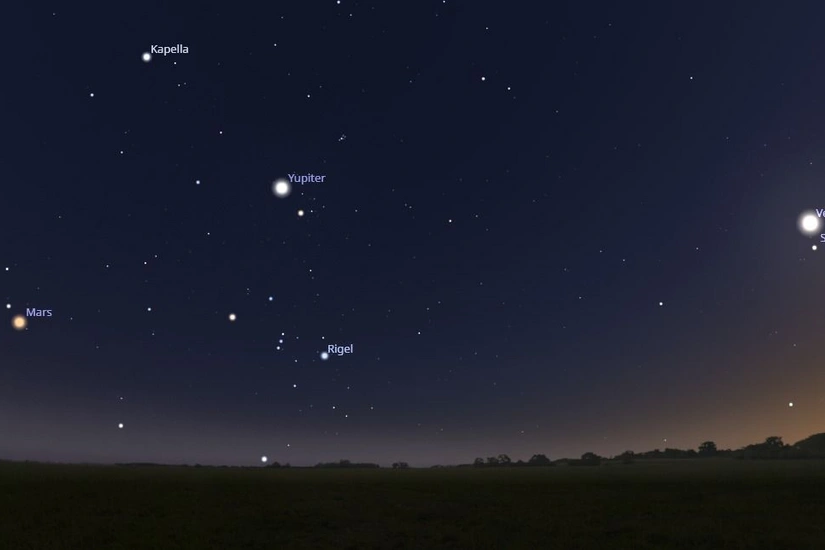 Сегодня жители Земли смогут наблюдать парад планет