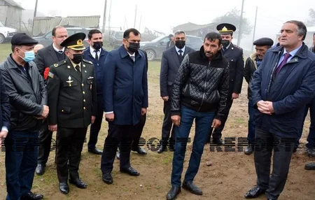 Daşkəsəndə şəhidlərin adına inşa olunan bulaqların açılışı olub