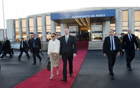 Prezident İlham Əliyevin Fransaya işgüzar səfəri başa çatıb
