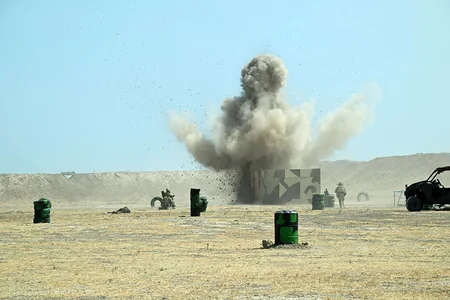 Distinguished Visitors Day held within Caucasian Eagle - 2024 exercises