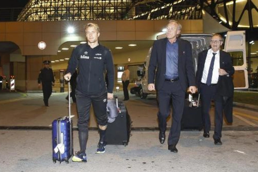 Futbol üzrə Norveç milli komandası Bakıya gəlib