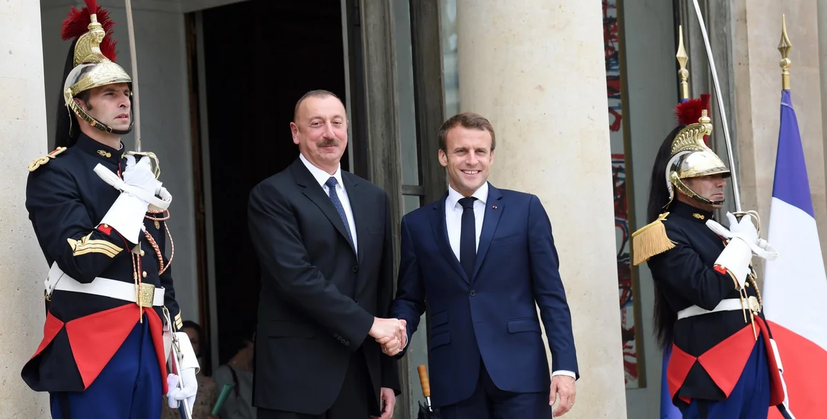 President Ilham Aliyev sends congratulatory letter to Macron