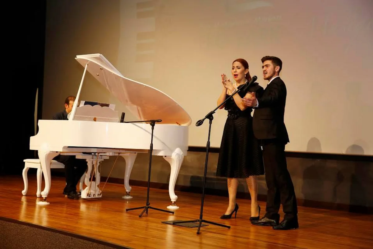 Fidan Haciyeva tələbələri ilə birgə konsert verib